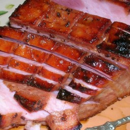 Wisconsin Maple and Clover Honey Glazed Ham