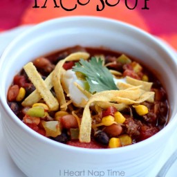 World’s best taco soup recipe!