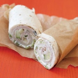 Wrap Sandwich with Turkey & Cukes
