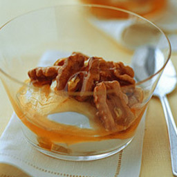 Yogurt Drizzled with Honey and Walnuts