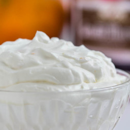 Yogurt Whipped Cream