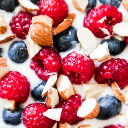 Yogurt with Berries and Nuts | Easy Breakfast Idea