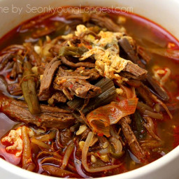 Yukgaejang (Korean Spicy Beef Stew)