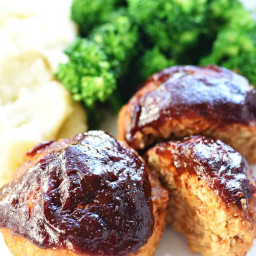 Yummy & Easy Turkey Meatloaf Muffins • FIVEheartHOME