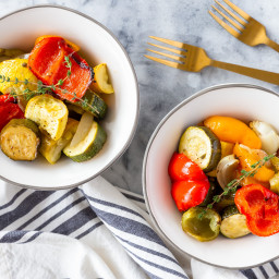 Yummy Side Dish: Seasonal Roasted Vegetables