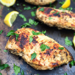 Za'atar Spiced Grilled Chicken