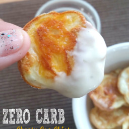 Zero Carb Cheesy Egg Chips