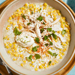 Zesty Corn Soup With Chicken Recipe