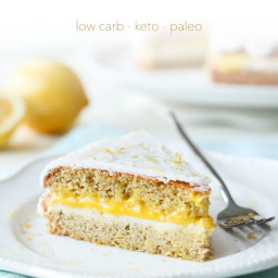 Zesty Low-Carb Lemon Cake