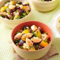 Zesty Shrimp and Black Bean Salad