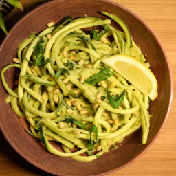 Zoodles and Avocado Sauce