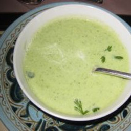 Zucchini and Cilantro Soup
