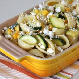 Zucchini and Corn Pasta Salad