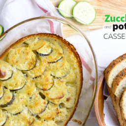 Zucchini and potato casserole