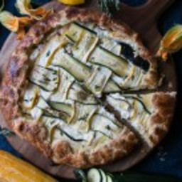 Zucchini and Thyme Galette