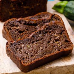 Zucchini Brownie Bread (Holy moly this is good!)