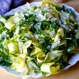 Zucchini Carpaccio Salad