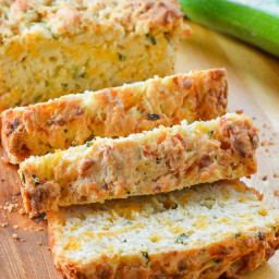 Zucchini Cheddar Cheese Herb Beer Bread
