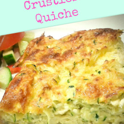 Zucchini Crust-less Quiche