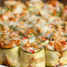 Zucchini Enchilada Roll-Ups Recipe by Tasty
