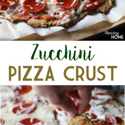 Zucchini Pizza Crust