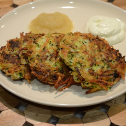 Zucchini-Potato Latkes