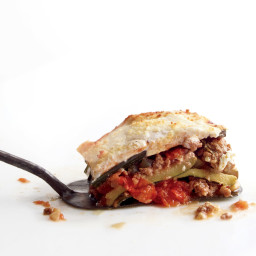Zucchini, Tomato, and Lamb Lasagna