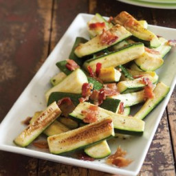 Zucchini with Bacon