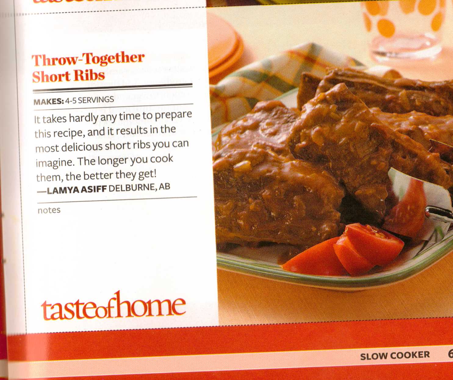 Throw Together Short Ribs BigOven