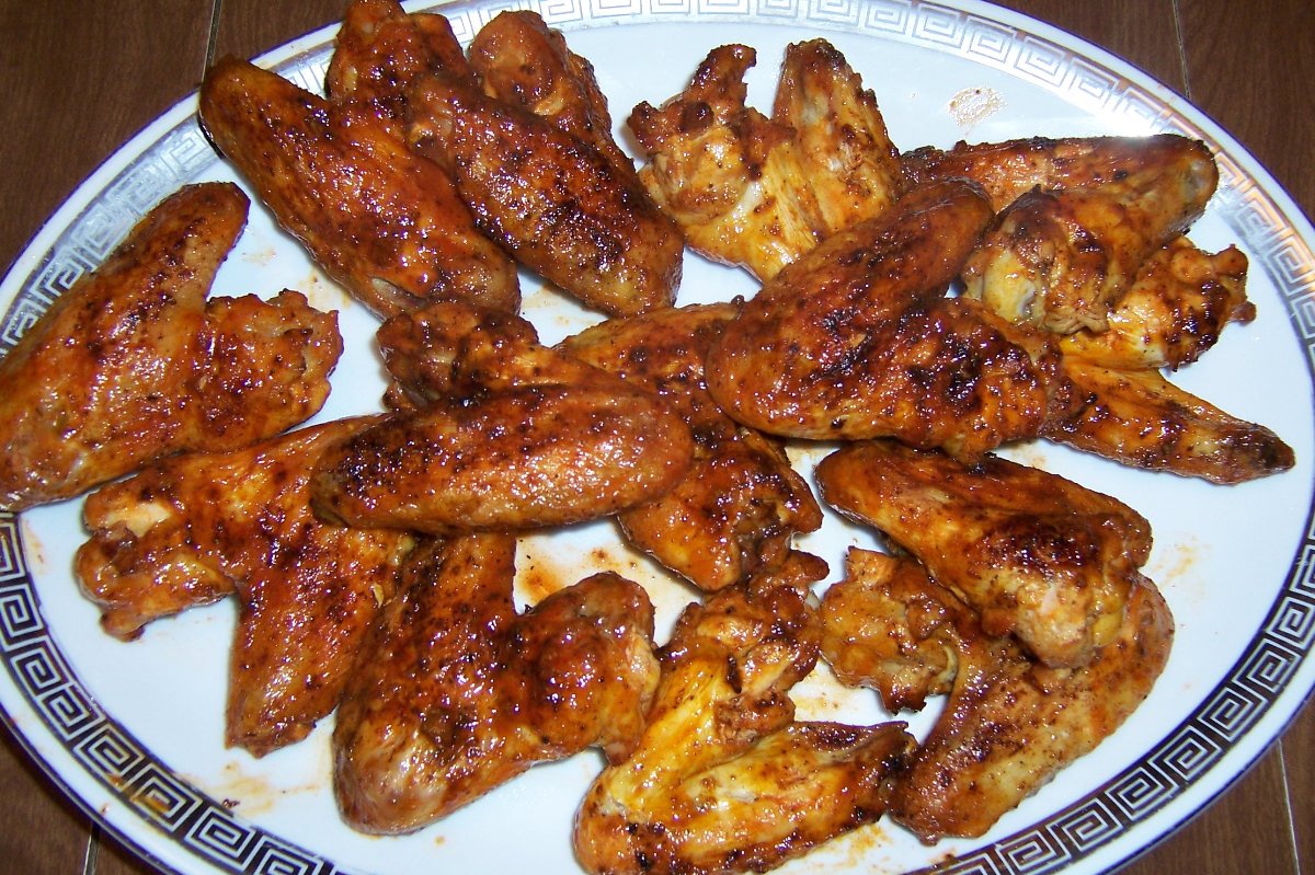 Grilled Hot Wings
