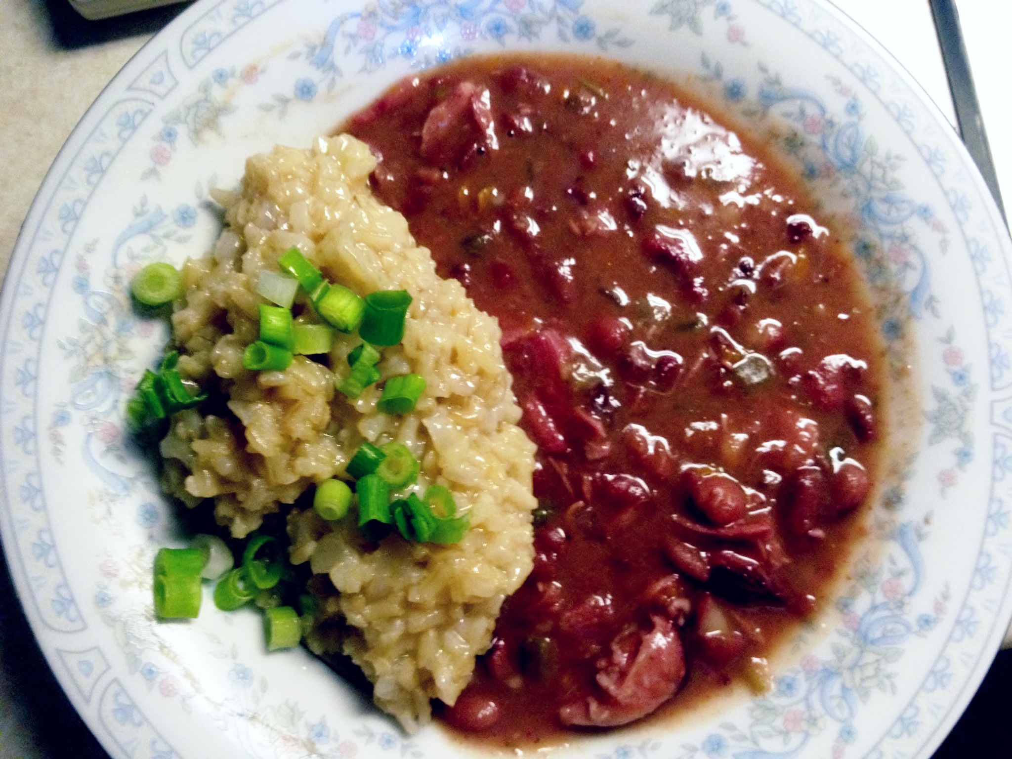 Red Beans & Brown Rice