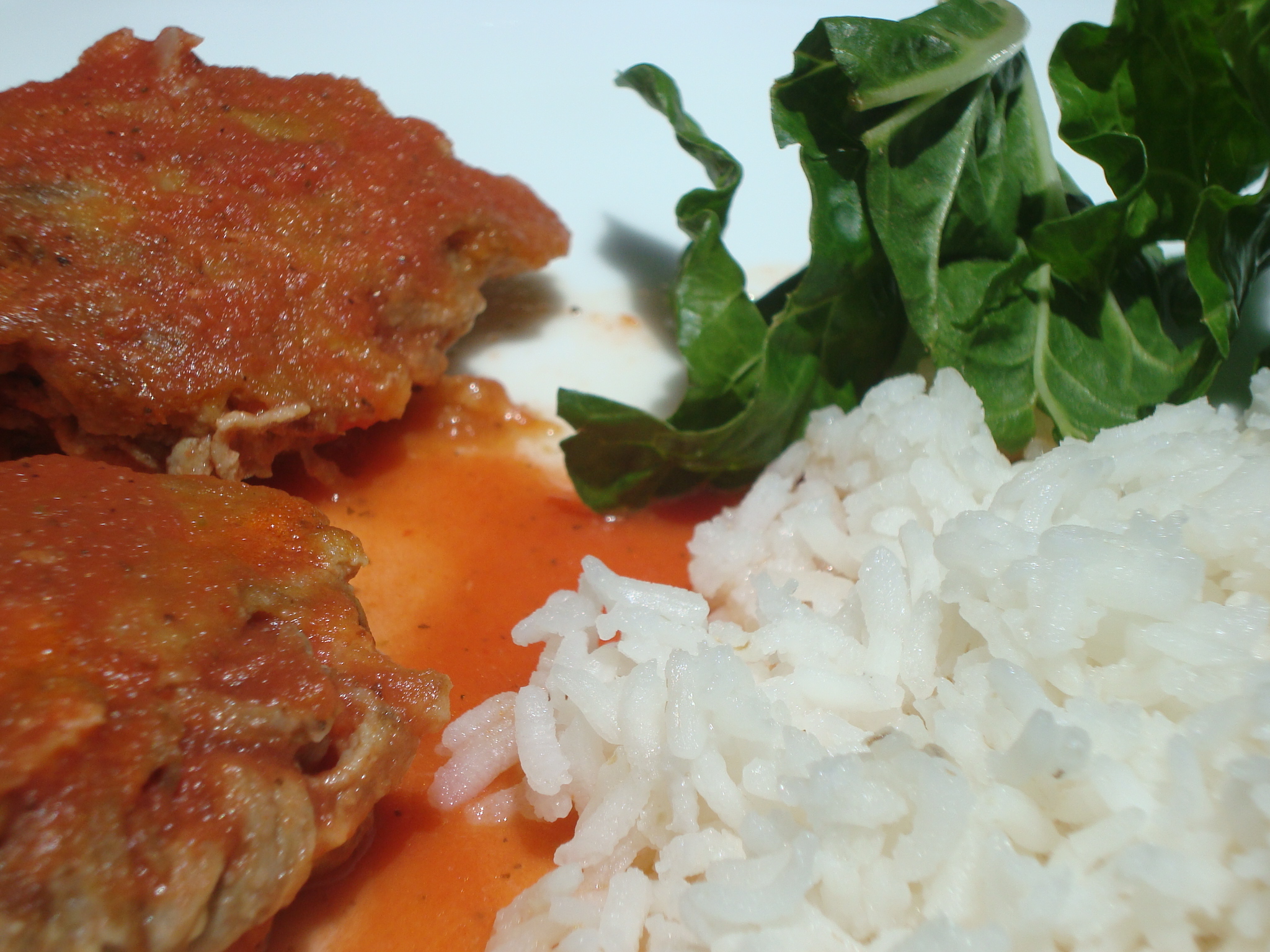 Tortitas de Carne en Salsa de Jitomate