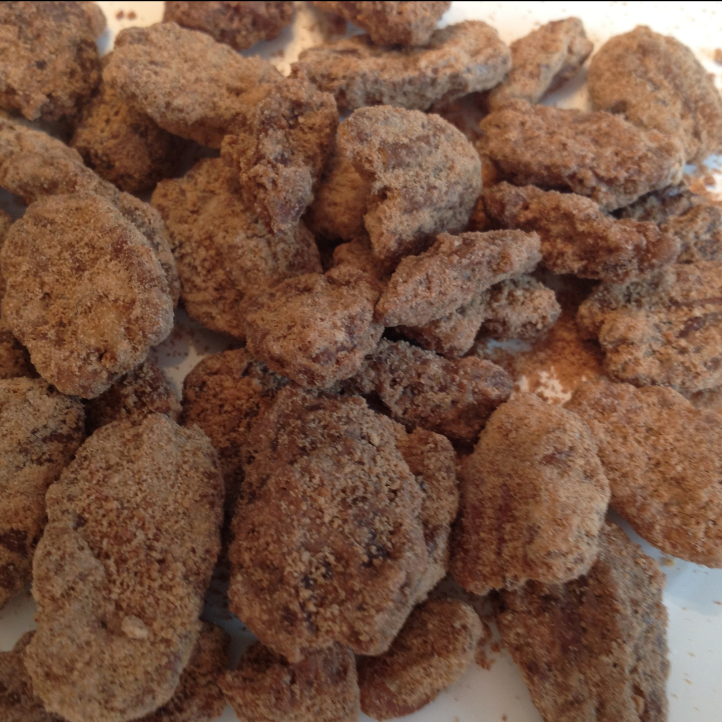 Cinnamon Glazed Almonds (Pecans)