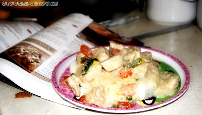 Creamed Turkey on Mashed Potatoes