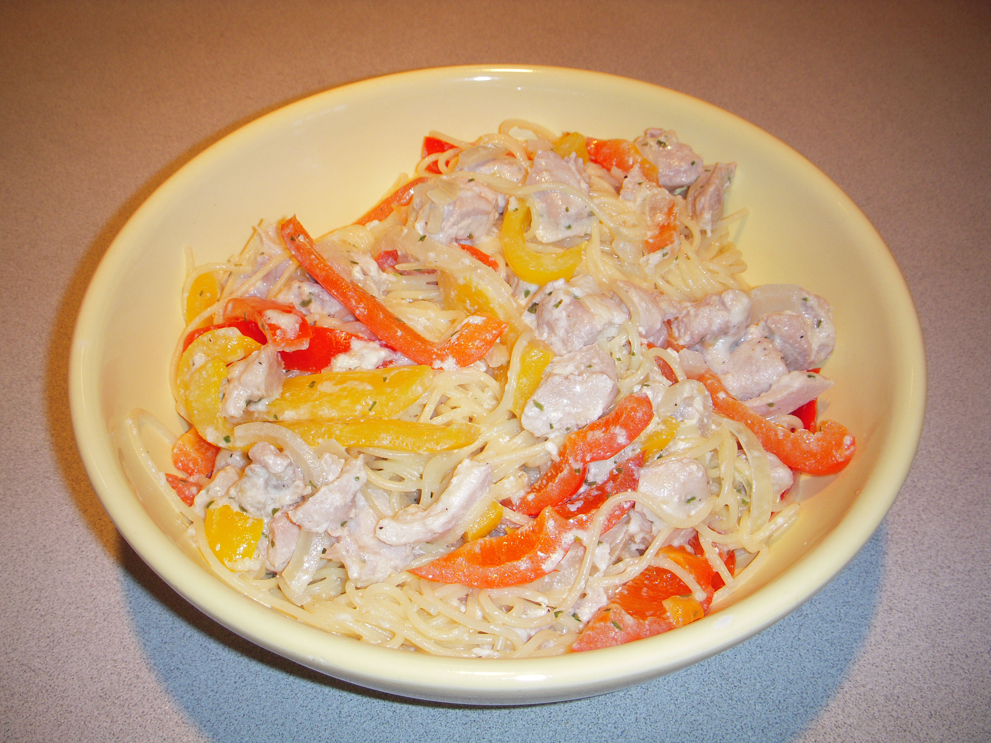 Chicken Pepper Pasta
