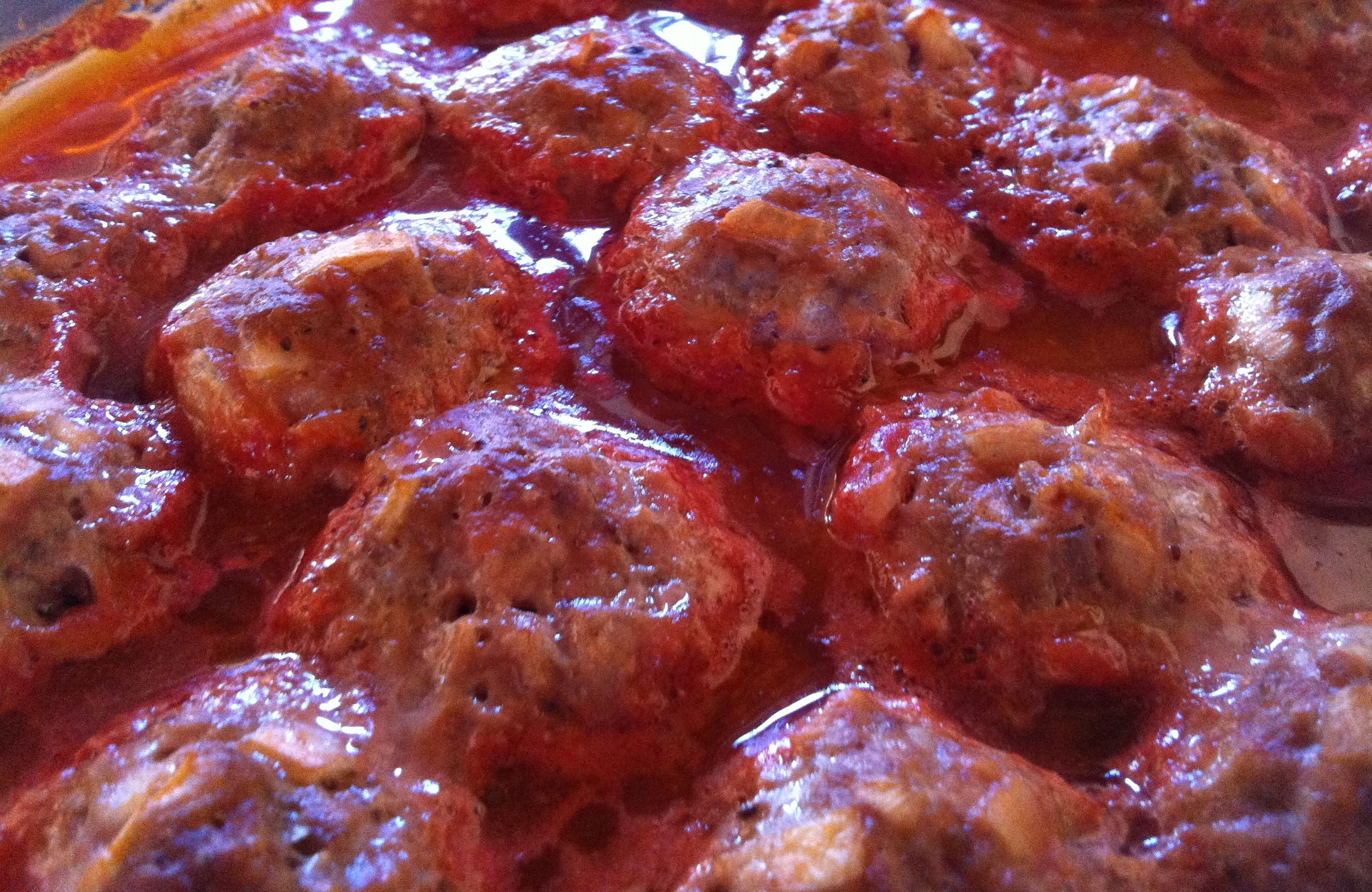 Meatballs in Barbecue Sauce