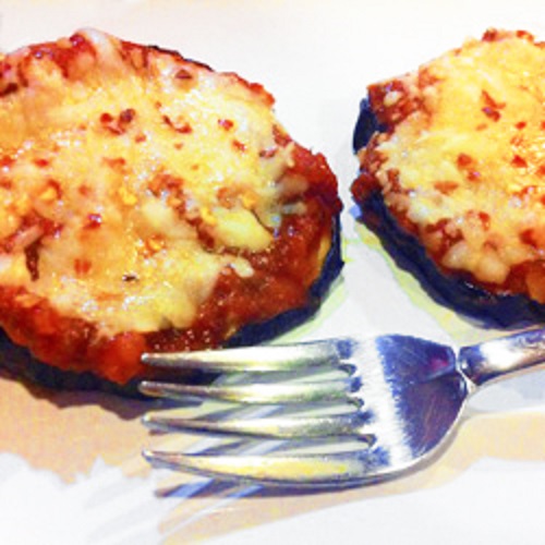 Roasted Eggplant Parmesan