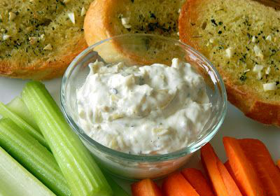 Old Chicago's Artichoke Dip