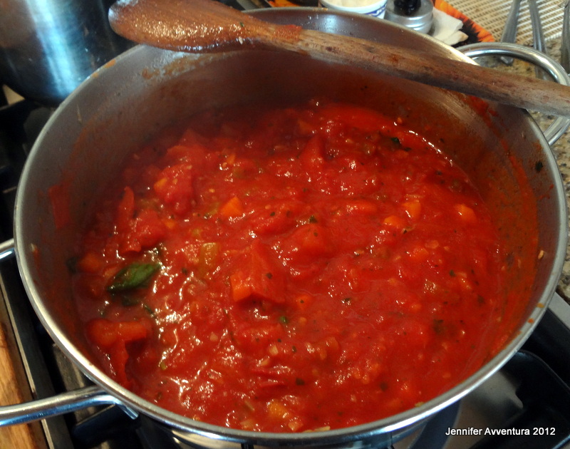No Peeling Required Tomato Sauce