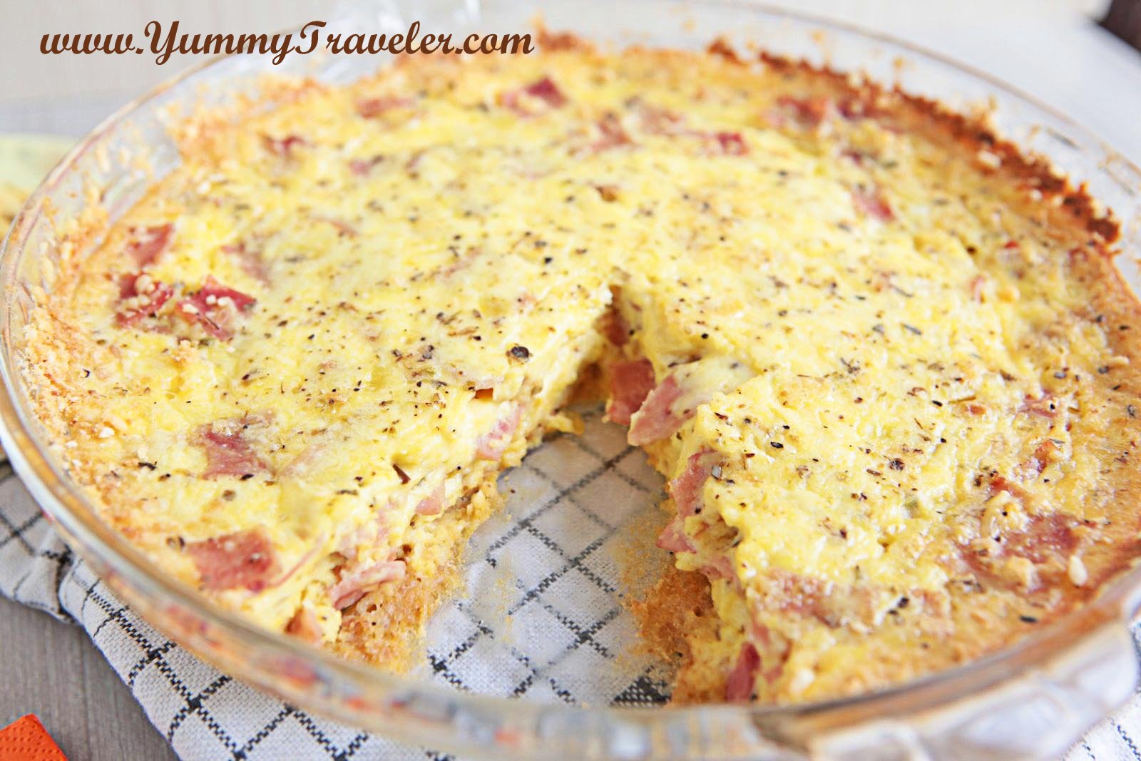 Crustless Quiche Lorraine