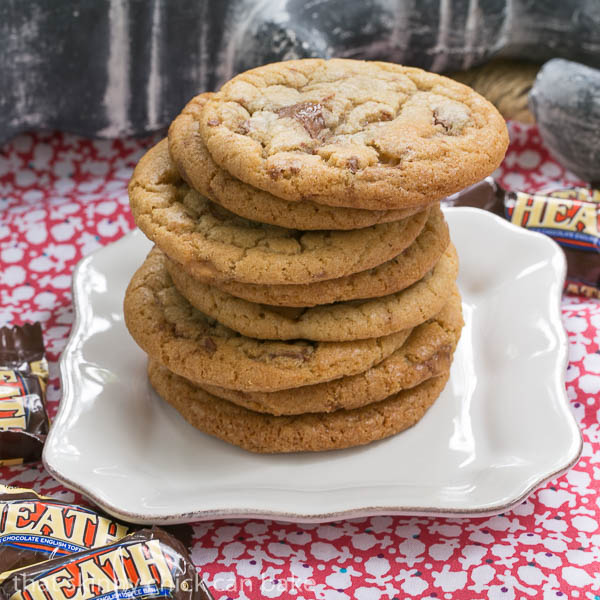 Brown Butter Toffee Cookies