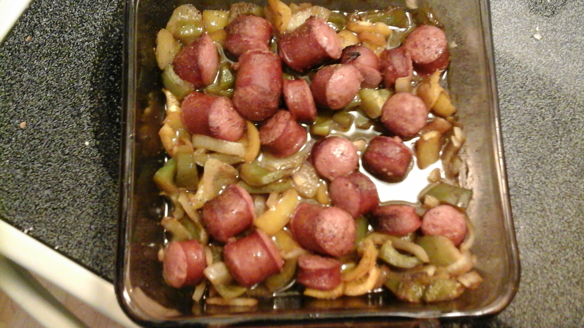Polish Sausage with Peppers