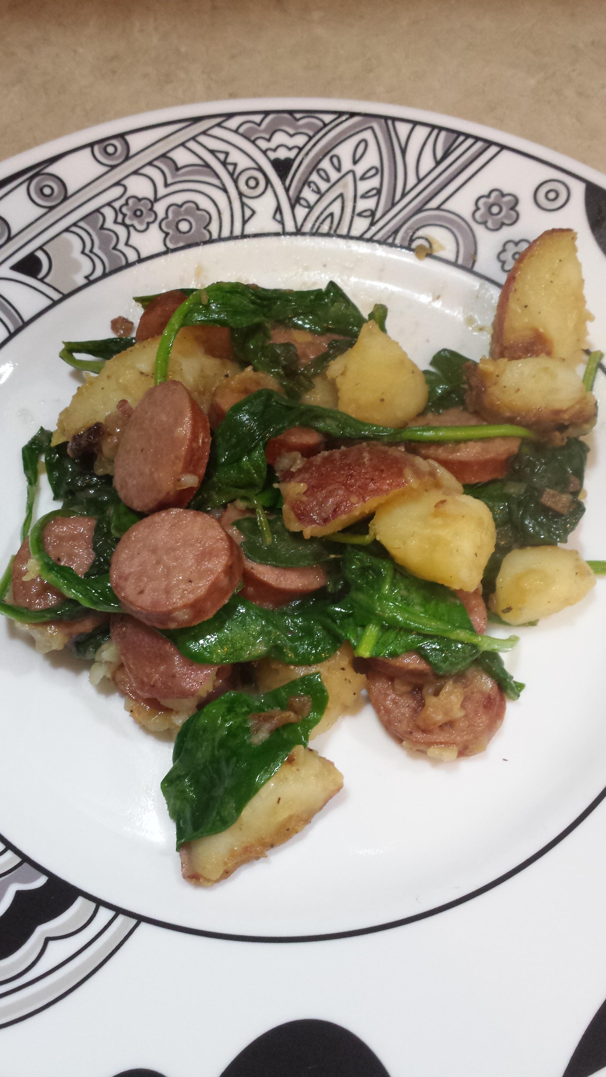 Kielbasa Skillet Dinner