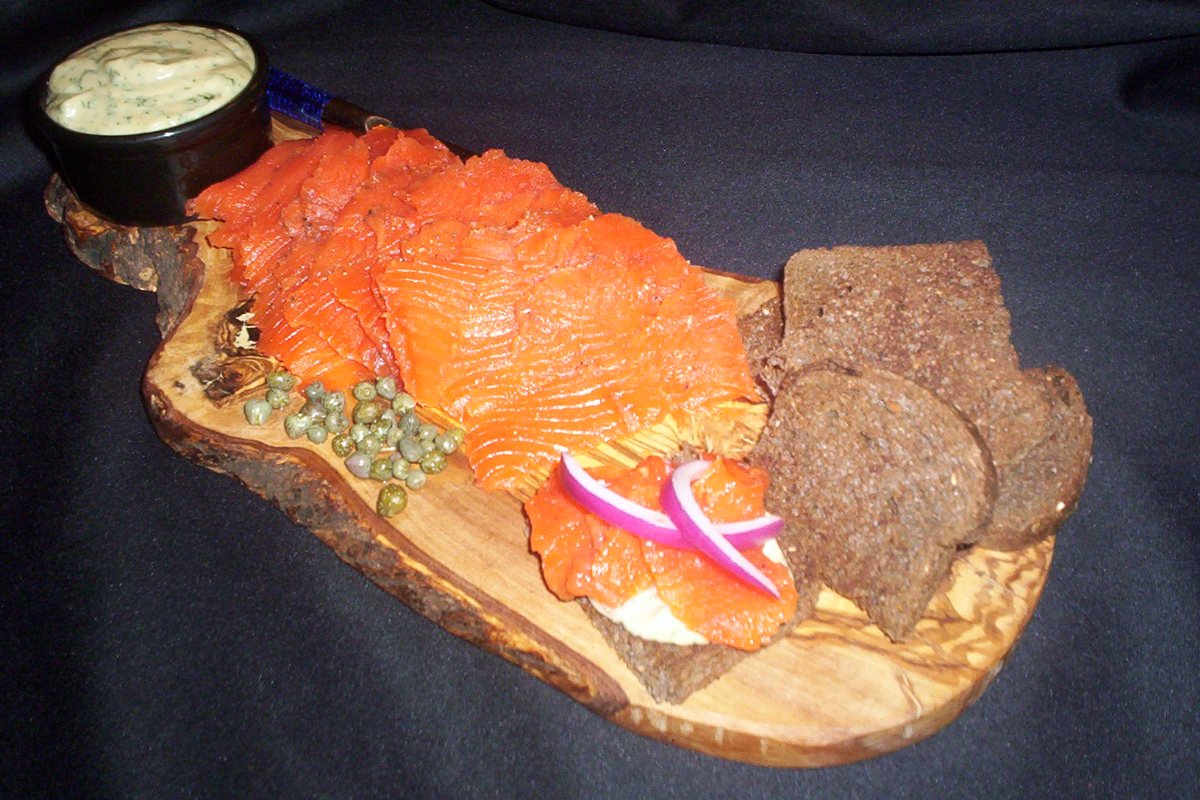 Gravlax with Dill Mustard Sauce