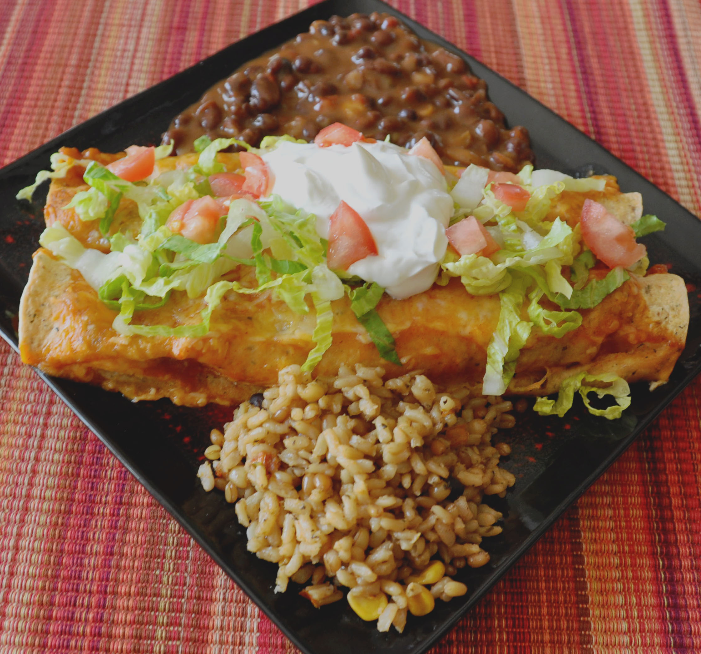 Pillsbury Chile Chicken Enchiladas