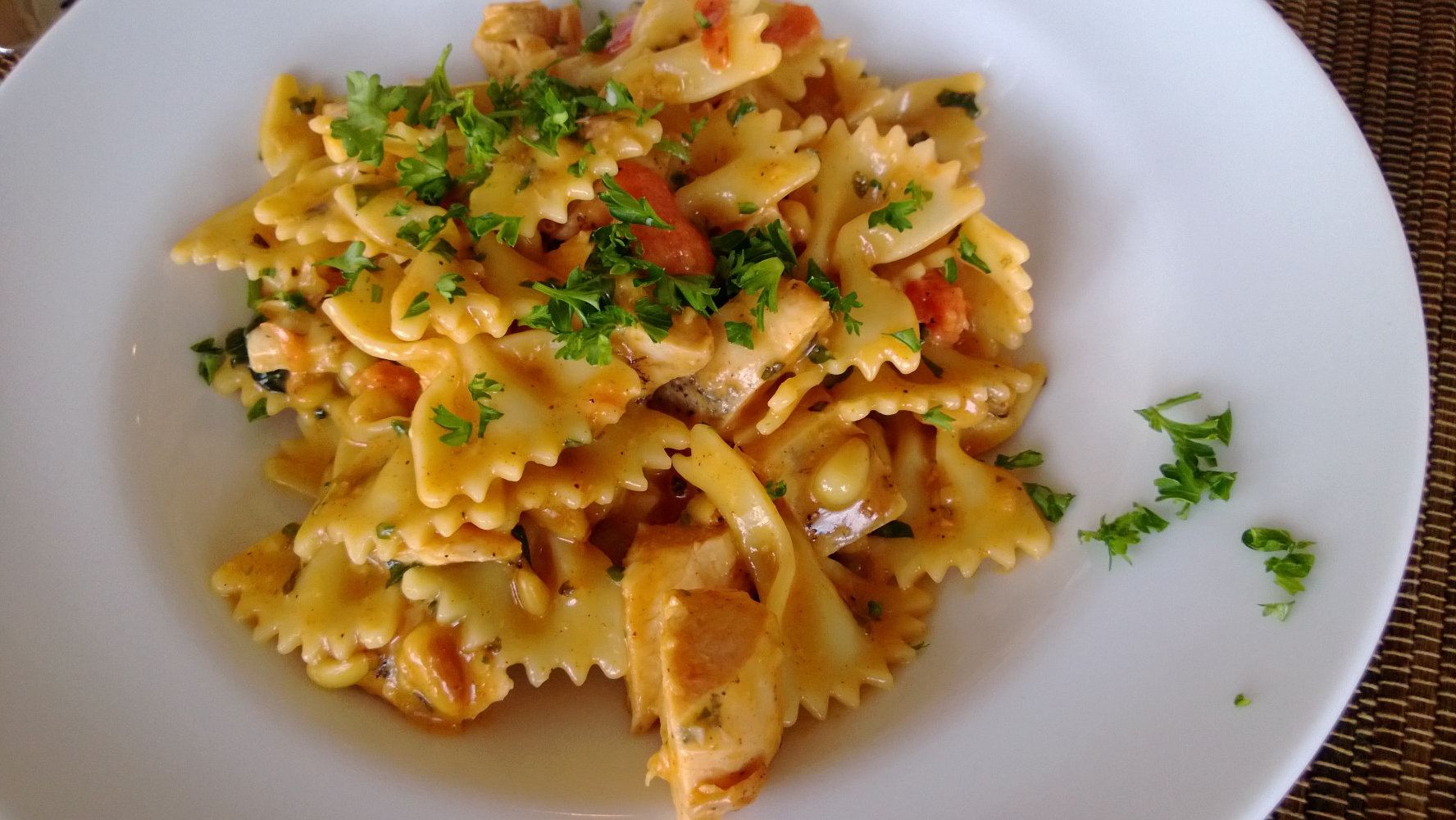Stephanie's Brie Pasta