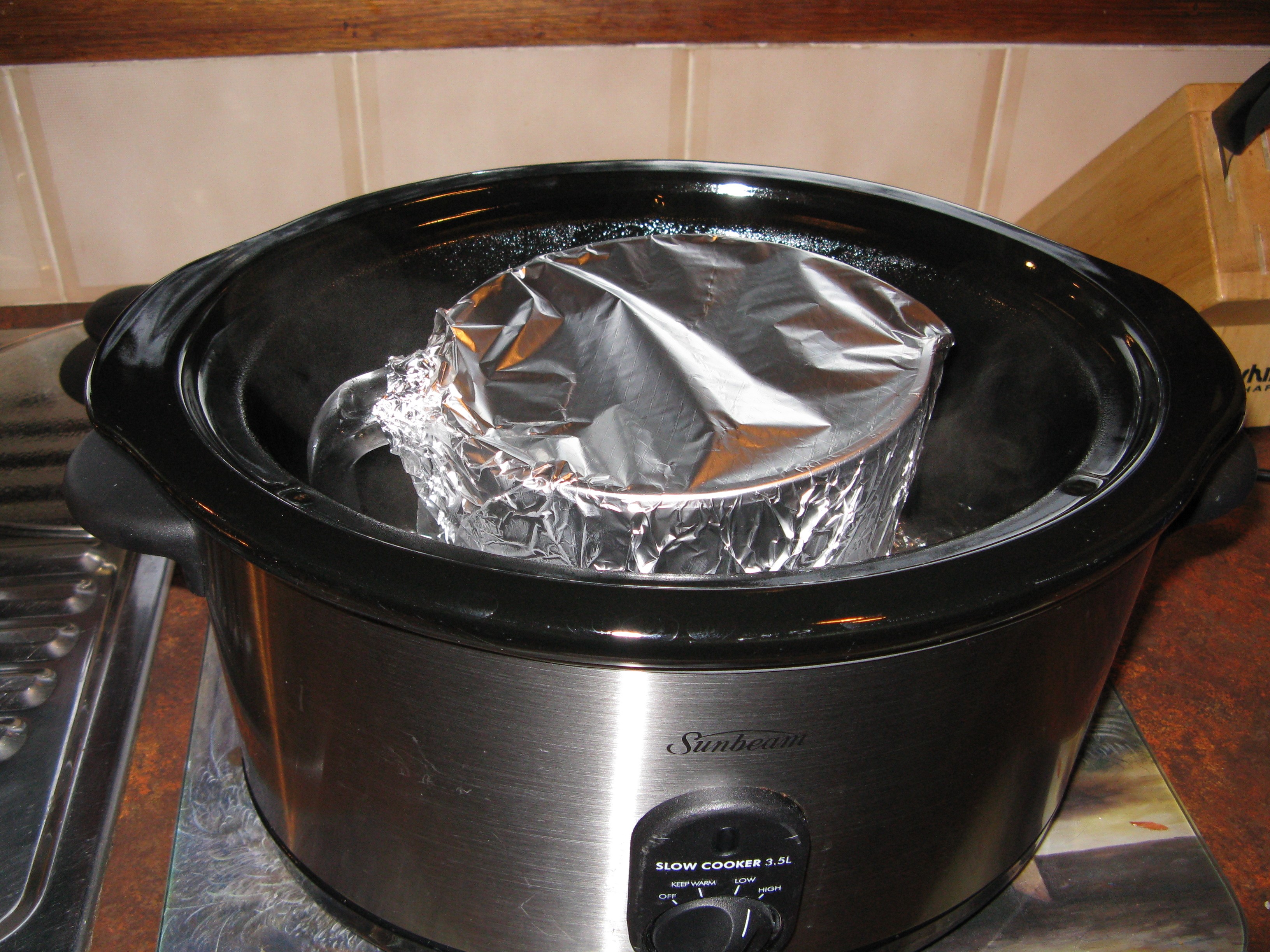 Baked Custard Slow Cooker