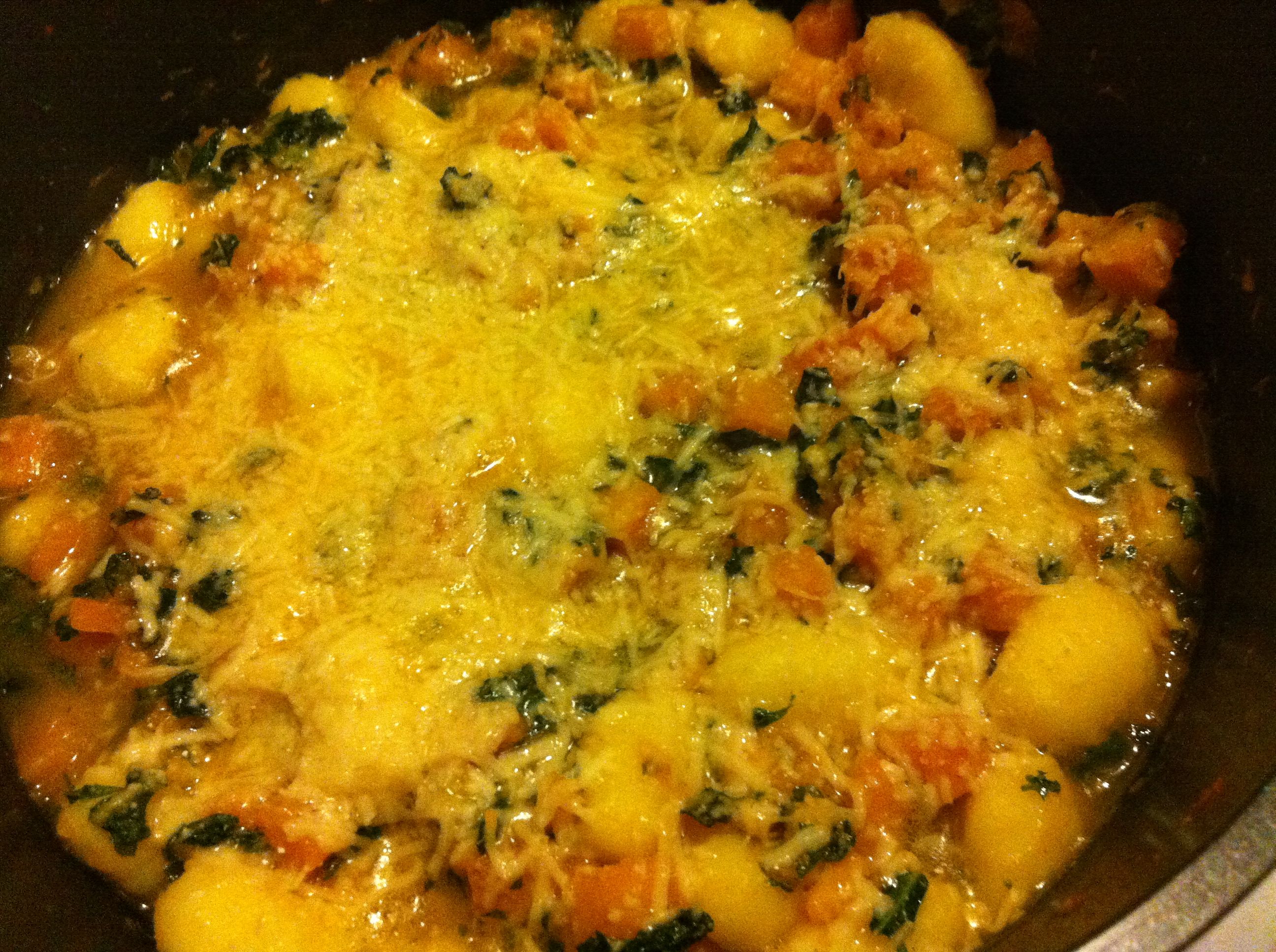 Gnocchi with Butternut Pumpkin & Kale