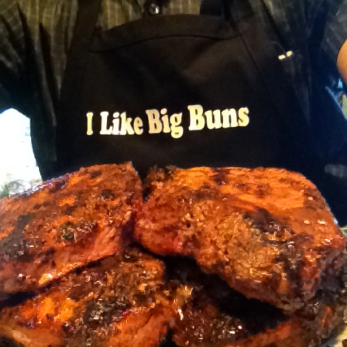 Latin Dry Rub Grilled Flank Steak