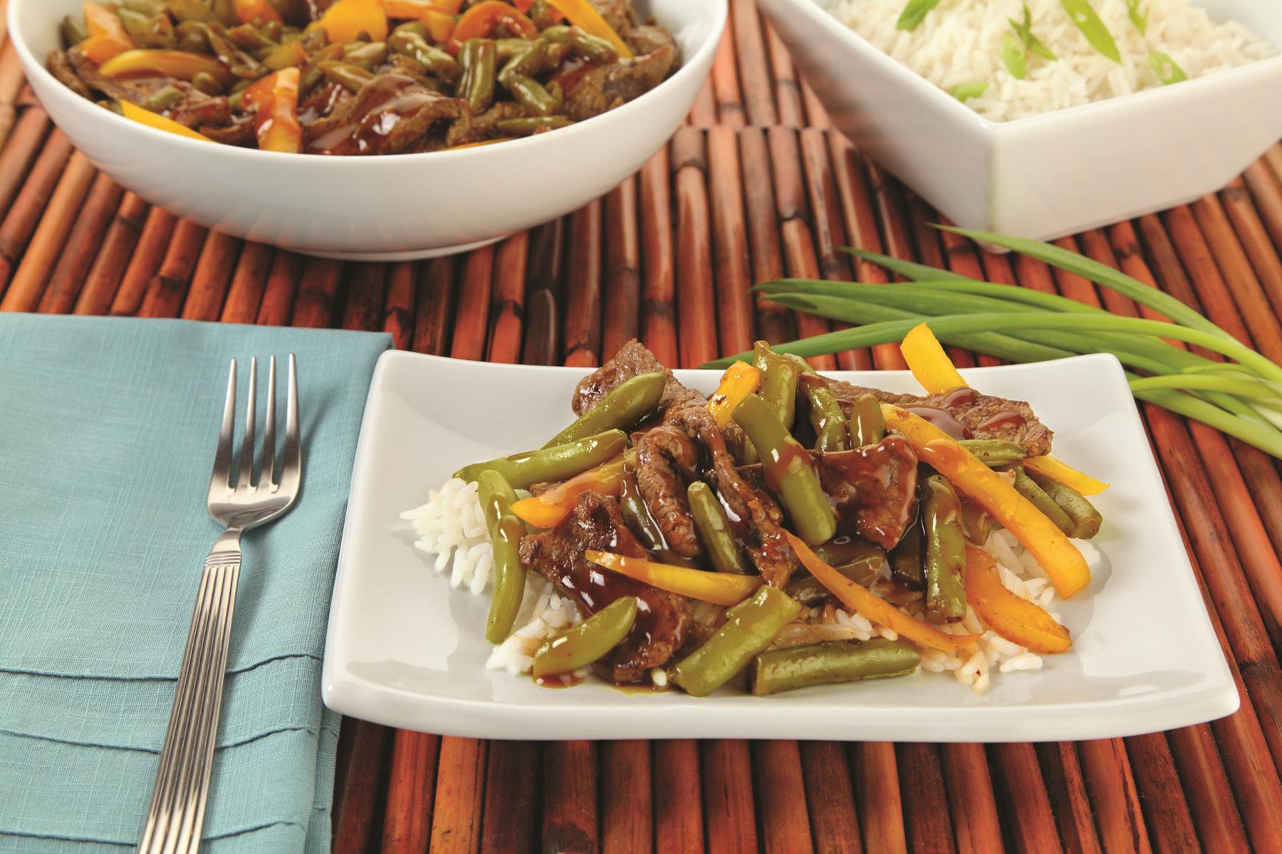 Garlic Beef Stir Fry